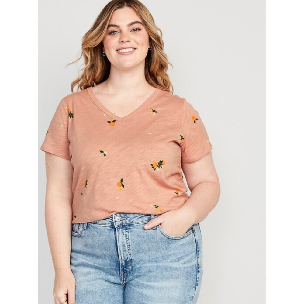 Old Navy Orange Blossom T-Shirt